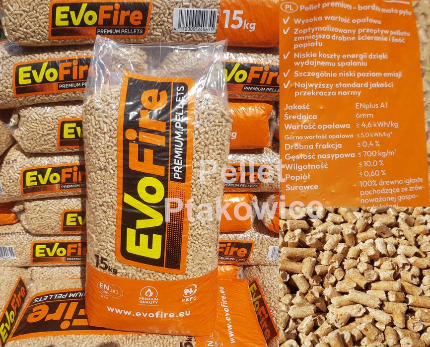 Pellet StarGate bukowo-sosnowy A1 Śląsk ENPlus opałowy pelet z dostawą Bytom