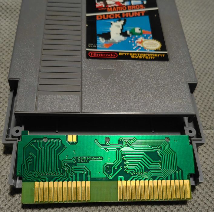 Super Mario Bros & Duck Hunt NES Nintendo Entertainment System NTSCbdb