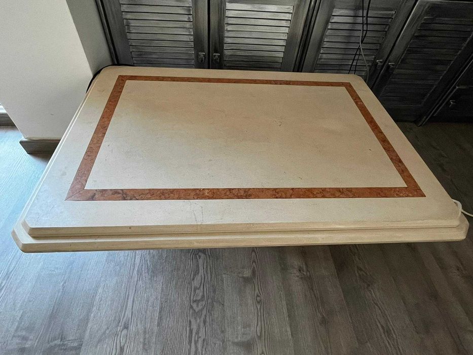 Conjunto de 3 Mesas de Mármore