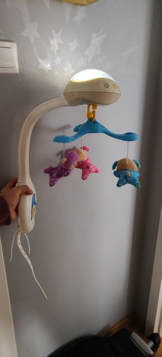 Karuzela projektor do łóżeczka dziecięcego