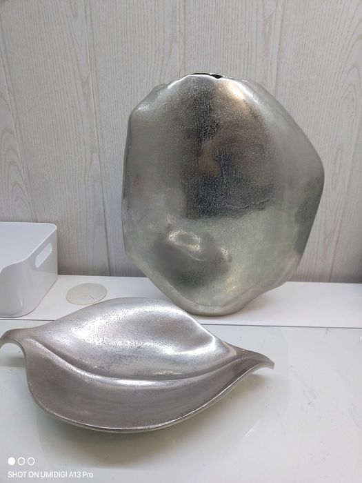 Conjunto de duas peças em inox