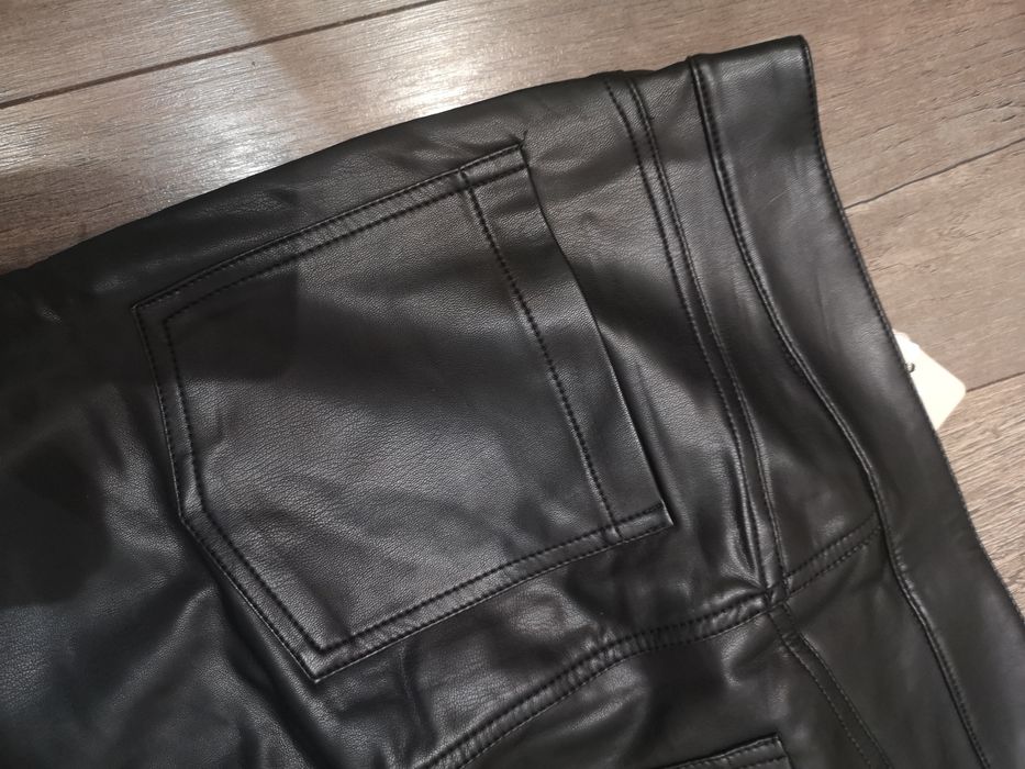 Spodnie Esqualo 36 eco skóra