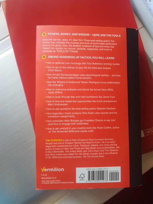 Book "Tools of Titans" by Tim Ferris (EN)64285863171842121