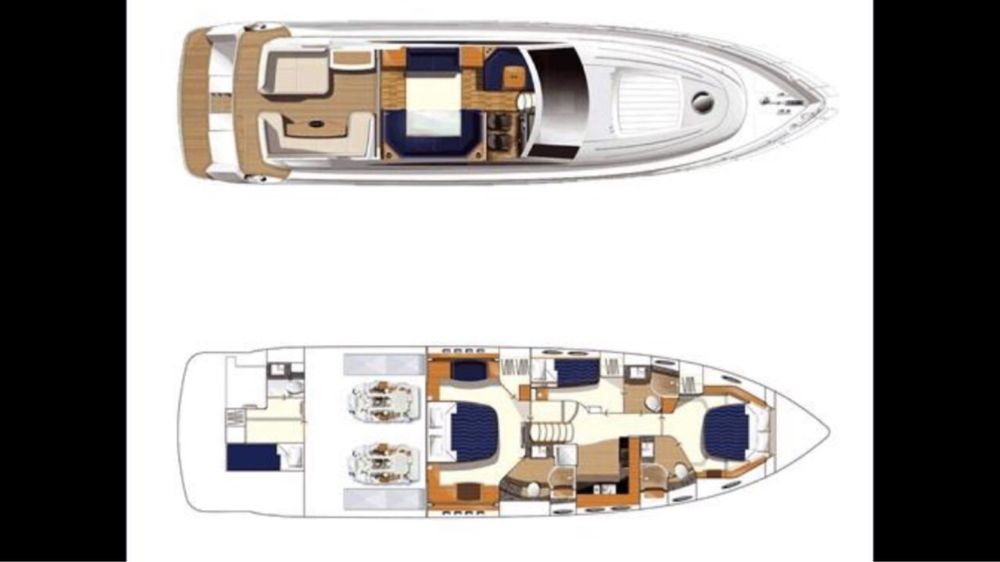 Яхта Princess V65