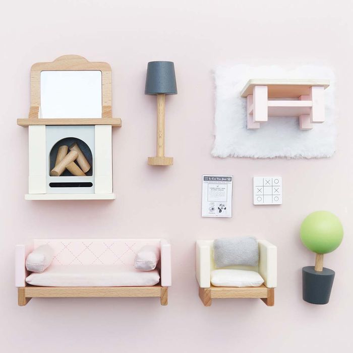 Drewniane mebelki do domku dla lalek salon Daisylane, Le Toy Van