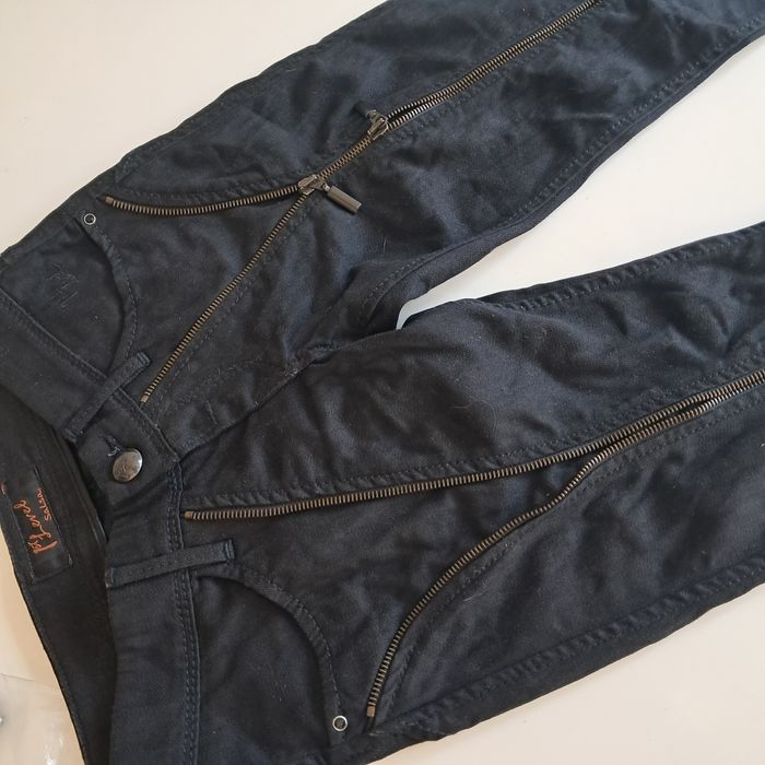 Salsa jeansy zamki W25 L32 metki