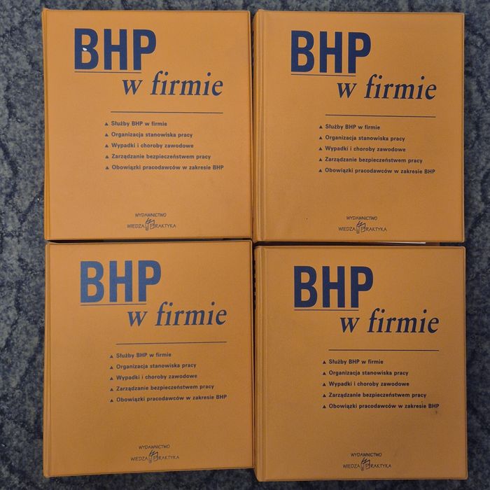 BHP w firmie  - zestaw 112 numerów z lat  od  2004 do 2014