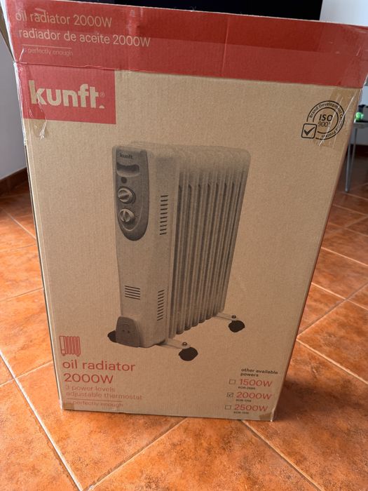 Aquecedor a óleo Kunft 2000W