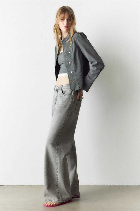 Spodnie dżinsowe 38 nowa kolekcja Baggy Regular Waist Jeans PROMOCJA