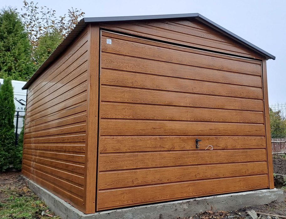 Garaż  I Gatunek 3x5 Promocyjna Cena GRAFIT MAT