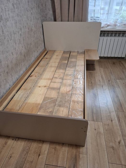Ліжко 204*94 ламелі замінені на доски