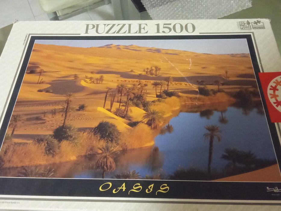 Vendo puzzle de 1500 peças da educa em bom estado