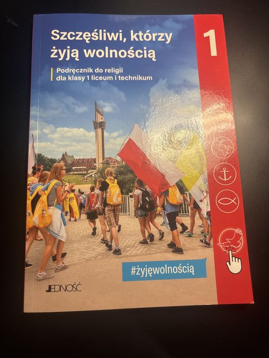 Podrecznik  do religi  szczęszliwi  którzy żyją wolnością 1