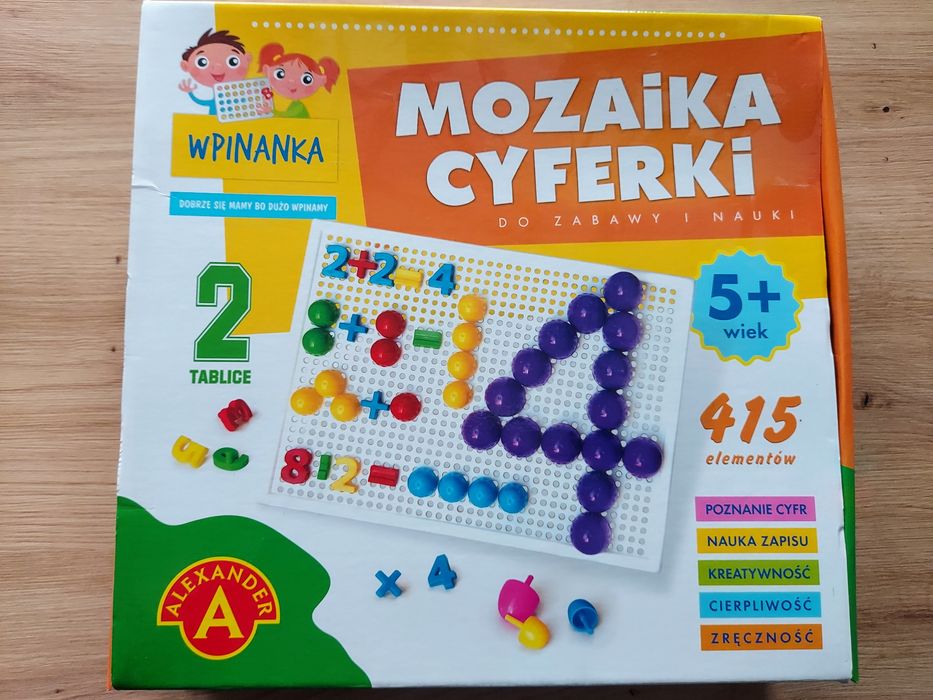 Wpinanka - Mozaika Cyferki