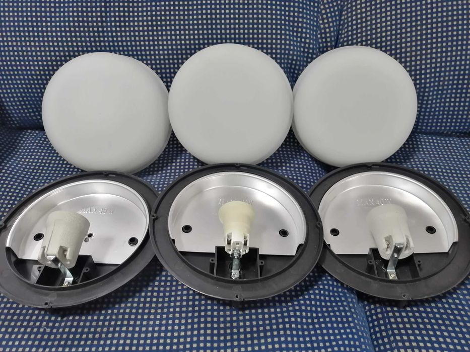 4 Apliques olho de Boi redondo - IKEA
