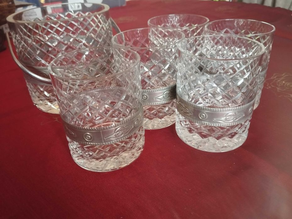 Conjunto copos whisky