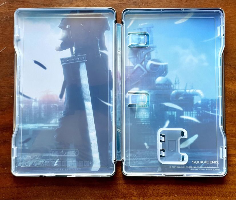 Steelbook Crisis Core Final Fantasy VII G4 Nintendo Switch Nowy w Folii