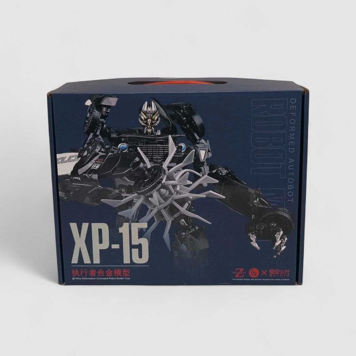 Робот-трансформер Барикейд XP-15 Barricade з металевими деталями 20 см