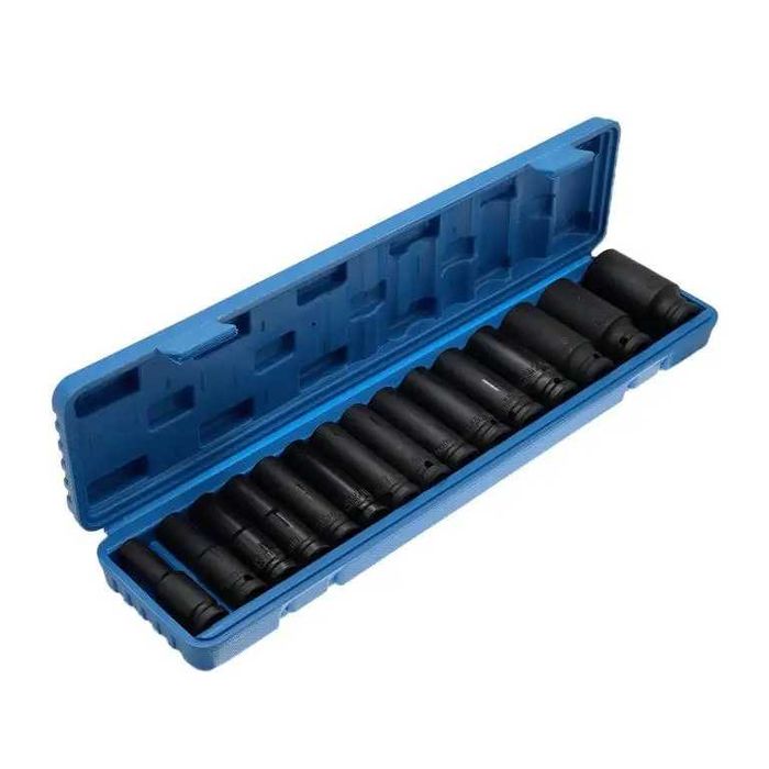 Набір ударних подовжених головок 1/2 10-32 мм.15 шт Falon-Tech FT2215