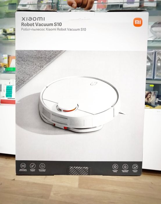Робот пилосос Xiaomi robot vacuum S10 ( на гарантії)