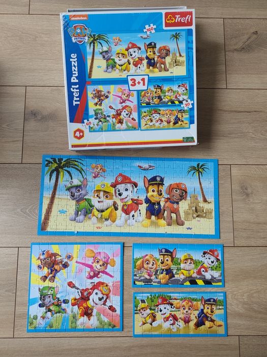 4 x puzzle psi patrol