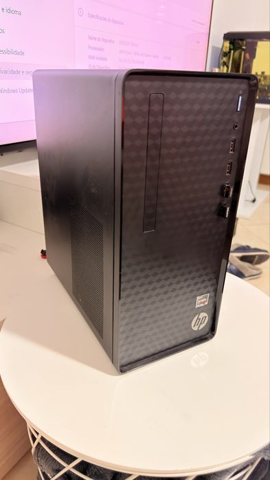 Computador HP Ryzen 5600g 16GB RAM SSD Nvme 512GB
