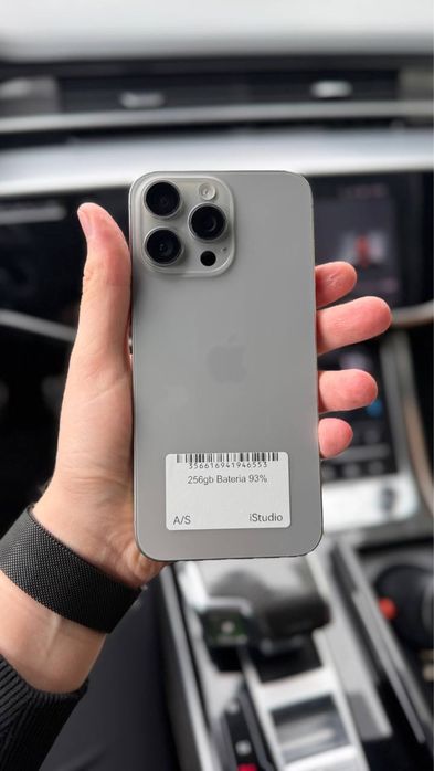 RATY 0% iPhone 15 pro max 256GB BATERIA 93% GWARANCJA 12 miesiecy!!!