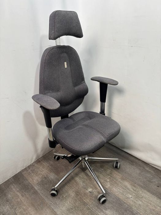 Kulik System Classic Кулік класік Ергономічне ортопедичне  крісло з поясничною підтримкою тканина