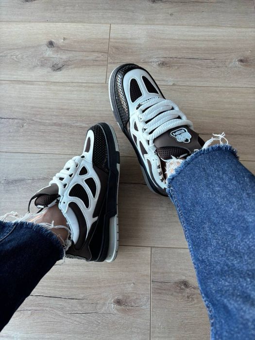 Louis Vuitton Skate Sneaker Brown White