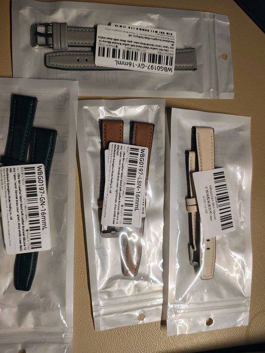 Paski skórzane silikon 16mm do Huawei Band 8 9