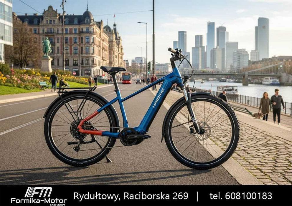 Rower elektryczny trekking Haibike Trekking 4 YAMAHA 75Nm 720Wh Raty Dostawa pod dom