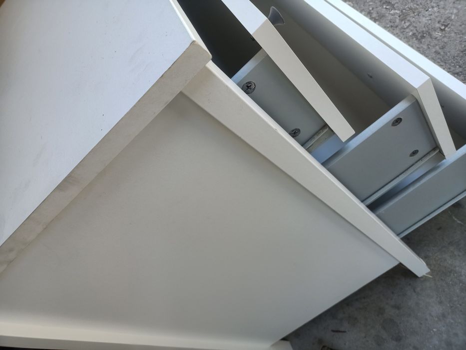 HEMNES
Cómoda c/3 gavetas, velatura branca, 108x96 cm