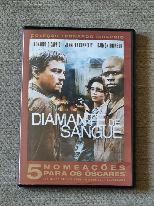 Leonardo Dicaprio-Jannifer Connelly - Djimon Housou - DVD - Diamante de Sangue