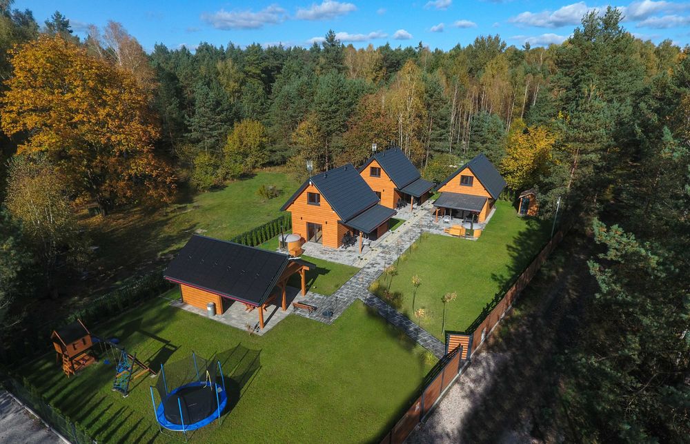 Domki letniskowe Noclegi balia- jacuzzi na wyłączność