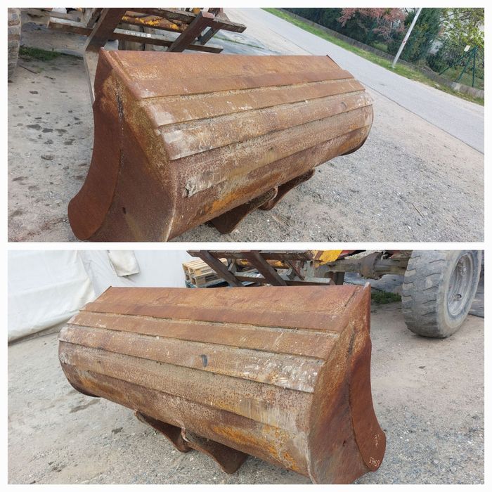 Łyżka skarpówka 210 cm do koparki JCB CAT CASE VOLVO LIEBHERR