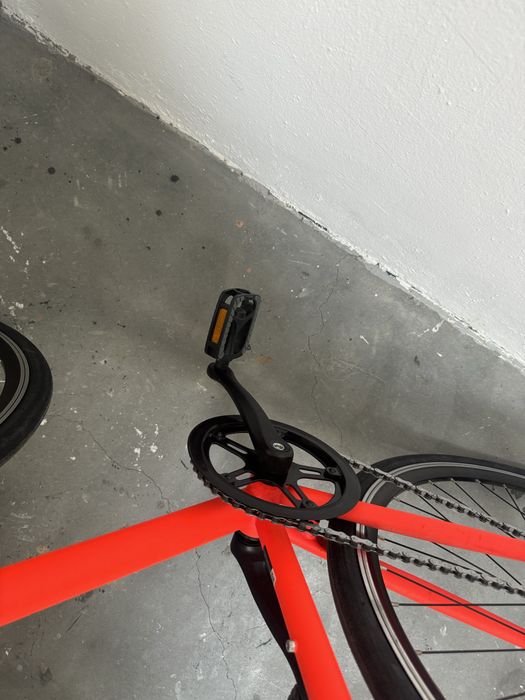 Bicicleta com acessorios