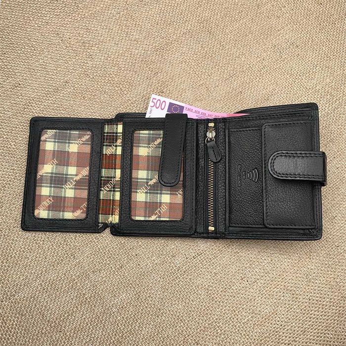 Портмоне мужское кожаное Hill Burry 6401L Германия, портмоне чоловіче