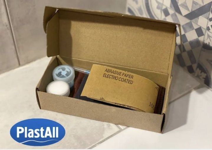 Ремкомплект Plastall Standart для ремонту сколів і тріщин на ванні