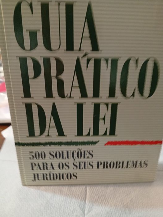 Livro com 500 formas de o ajudar judicialmente