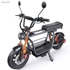 Patinete elétrico iScooter DX5 1500W Autonomia 72km Rodas 15x3.0 Suspensão hidráulica Preto
