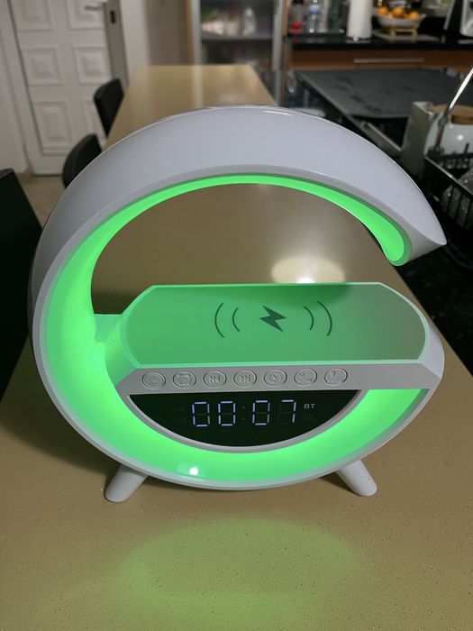 Coluna / Carregador / Relógio Bluetooth