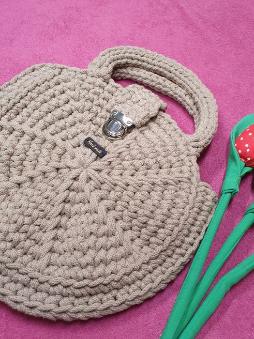 Torebka ze sznurka hand made