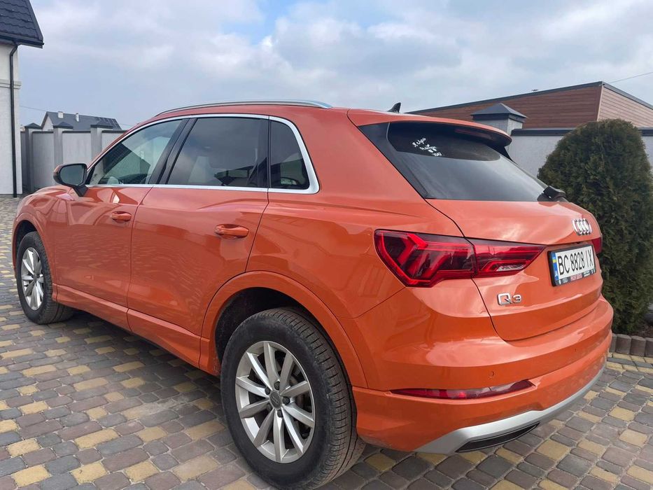 Ліхтарі Audi Q3 F3 2019-2021 USA Фари Оптика Ауді Ку3 Стопи задні
