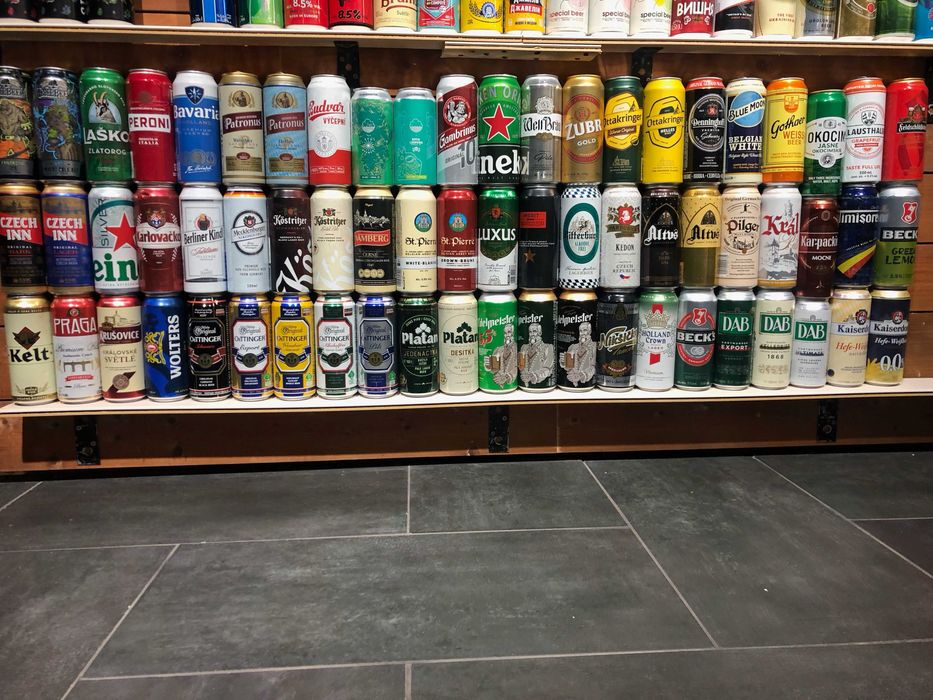 Банка  з пива, пивна банка металева