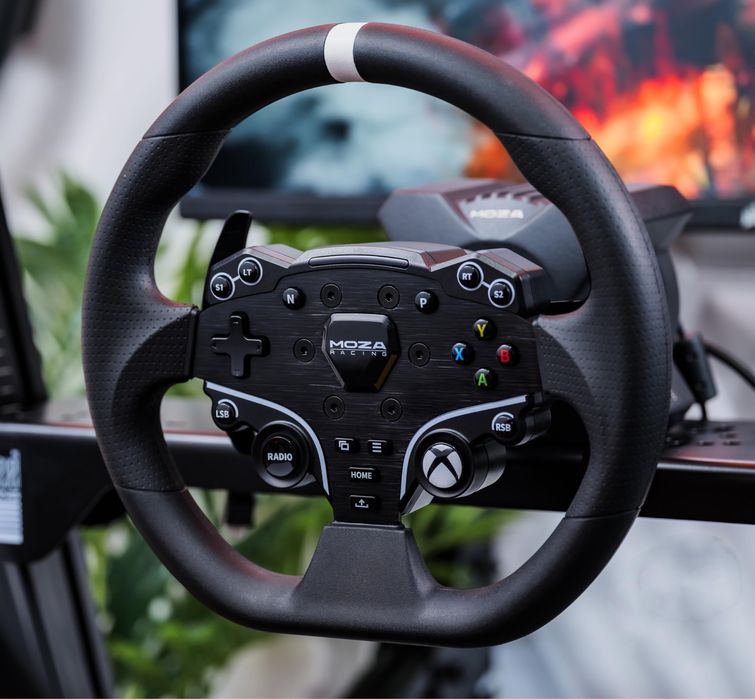 Руль Moza R3 XBOX новий, майже новий повний комплект
