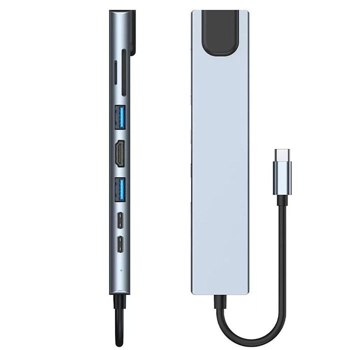 Мультифункціональний USB-хаб 8 в 1