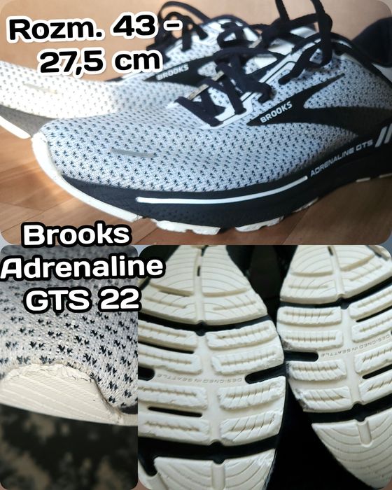 Buty -H&M rozm 45,Vico i białe rozm.44,Brooks Adrenaline GTS 22 rozm.