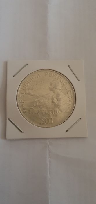 Moeda de prata 5 Outubro