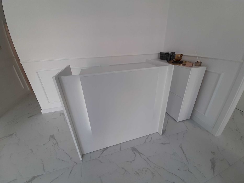 Lada recepcyjna 1,2m biała