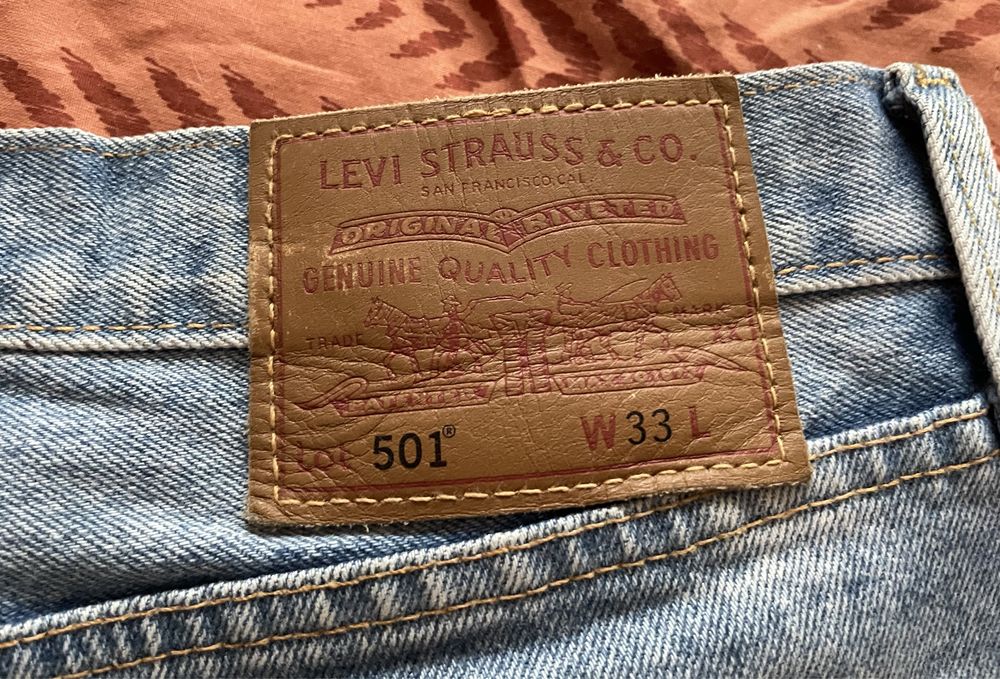 Чоловічі шорти levi’s premium 501 original